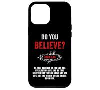 John 3:36 He That Believes Not The Son Shall Not See Life Coque pour iPhone 12 Pro Max