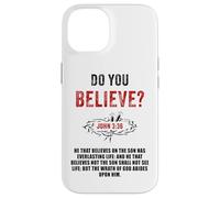 John 3:36 He That Believes Not The Son Shall Not See Life Coque pour iPhone 14
