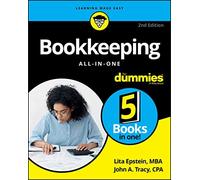 Lita Epstein – Bookkeeping All-in-One For Dummies – 2e édition – Broché