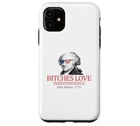 John Adams 1776 Les chiennes Aiment l'indépendance Coque pour iPhone 11