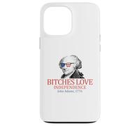 John Adams 1776 Les chiennes Aiment l'indépendance Coque pour iPhone 13 Pro Max