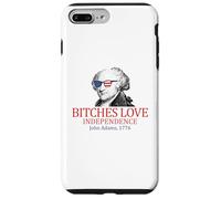 John Adams 1776 Les chiennes Aiment l'indépendance Coque pour iPhone 7 Plus/8 Plus