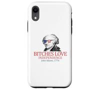 John Adams 1776 Les chiennes Aiment l'indépendance Coque pour iPhone XR