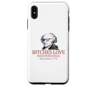 John Adams 1776 Les chiennes Aiment l'indépendance Coque pour iPhone XS Max