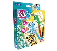 John Adams BLOPENS Mini kit Animal : Effets aérographe soufflants | Arts et Artisanat | À partir de 4 Ans