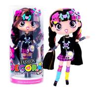 John Adams Decora Girlz | Sticker 'n' Style Poupée Tendance de 27,9 cm à Collectionner - Luna | La poupée Dispose de Plus de 75 Accessoires colorés | Poupées et Accessoires | À partir de 4 Ans