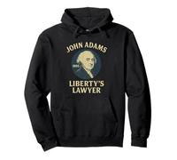 John Adams Liberty's Lawyer 1800 Père fondateur Sweat à Capuche