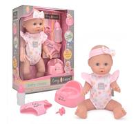 John Adams Tiny Tears - Baby Classic - Poupée Qui pleure et mouille 38 cm : l'une des Marques de poupées Les Plus appréciées du Royaume-Uni | Poupées nourricières | À partir de 18 Mois
