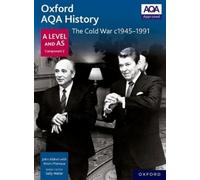 John Aldred A Mama Oxford AQA History for A Level: The Cold War c1945-19 (Poche)