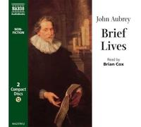 John Aubrey - Aubrey, John : Brief Lives [Compact Discs]