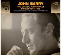 JOHN BARRY - 2 CLASSIC ALBUMS PLUS SINGLES 1952-1962 4 CD NEUF