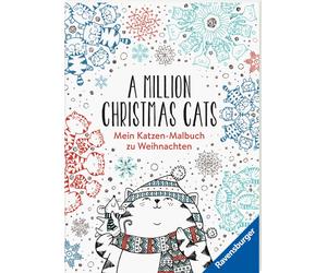 John Bigwood A Million Christmas Cats - Mein Katzen-Malbuch zu Weihnacht (Poche)