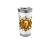 John Bosco italien Saint Salésien Don Catholique Gobelet isotherme en acier inoxydable double paroi