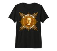 John Bosco Italien Saint Salésien Don Catholique T-Shirt Haut de Gamme
