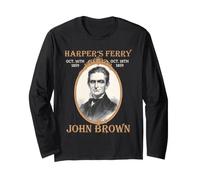 John Brown Harpers Ferry Raid 1859 Histoire abolitionniste Art Manche Longue