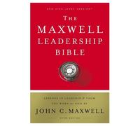 John C. Maxwell NKJV, Maxwell Leadership Bible, Third Edition, Hardcover (Relié)