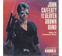 John Cafferty & The Beaver Brown Band - Voice of America's sons (1986) / Vinyl single [Vinyl-Single 7'']
