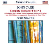 John Cage John Cage: Complete Works for Flute - Volume 2 (CD) Album