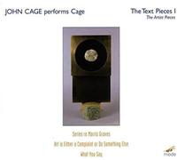 John Cage Performs Cage: Text Pieces I: The Artist Pieces