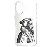 John Calvin Reformer Reformé Protestant Coque pour iPhone 17