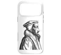 John Calvin Reformer Reformé Protestant Coque pour iPhone 17 Pro Max