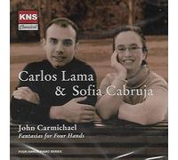 JOHN CARMICHAEL FANTASIAS FOR FOUR HANDS PIANO FOR FOUR HANDS - CARLOS LAMA & SOFIA CABRUJA