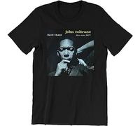John Coltrane Blue Train LP Art T-Shirt - Classic Jazz Musician Music Album T-Shirts à Manches Courtes(XX-Large)