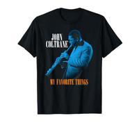 John Coltrane Mes Choses préférées Photo Bleue T-Shirt