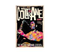 John Coltrane The Complete 1961 Village Vanguard Recordings Album Cover Canvas Poster Décoration murale Peinture pour salon, chambre à coucher Style sans cadre 60 x 90 cm