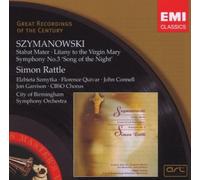John Connell (Bass), Florence Quivar (Mezzo Soprano), Elzbieta Szmytka (Soprano), Peter Thomas (Violin), Jon Garrison (Tenor), - SZYMANOWSKI: Stabat Mater, Litany, Symphony No 3 / City of Birmingham Symphony Orchestra & Chorus, Rattle, Et Al