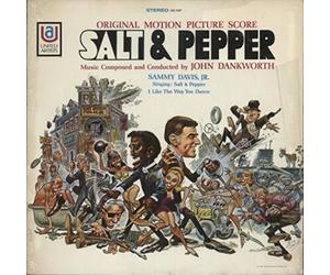 JOHN DANKWORTH - SALT AND PEPPER SOUNDTRACK LP (VINYL ALBUM) US UNITED ARTISTS