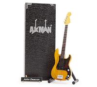 John Deacon (Queen) : réplique de guitare miniature - Cadeaux musicaux - Échelle 1/4 ornementale faite à la main