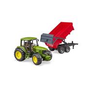 John deere 6920 avec remorque à benne ba