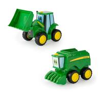 John Deere Agriculture Friends Johnny Tracteur & Corey Combine Jouet Set