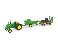 John Deere avec Petite Presse et Plateau Petites Bottes incluses - ERT46667