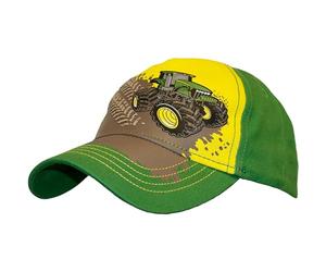John Deere Boys' Toddler Baseball Cap, Green/Yellow