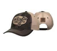 John Deere 6 Panel Cap Chan & Mesh, Unstruct-Oxford-Os