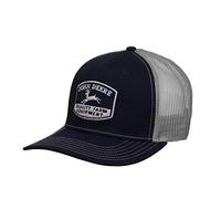 John Deere Casquette arrière en maille Jd Navy pour homme, Bleu marine et gris, Taille unique