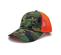 JOHN DEERE Casquette camouflage avec maille orange, Camouflage, orange, taille unique