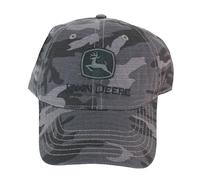 John Deere Casquette de baseball avec logo imprimé camouflage pour homme Gris, gris, Taille unique
