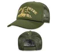 John Deere Casquette de baseball Trucker Hat 13083326Ov Vintage Baseball Cap Trucker Hat Trademark Print Olive, vert olive, Taille unique