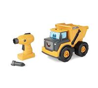 John Deere Kids Je construis Mon Camion Benne - Camion agricole démontable 13 pièces avec visseuse électronique - Jeux de Construction et d’Assemblage Steam et STEM - Jouet Bébé +18 Mois