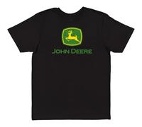 John Deere Logo T-Shirt pour Homme, Noir, 0Black, XX-Large
