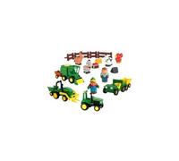 John Deere Coffret Maxi Amusons-nous à la Ferme – Animaux, personnages, véhicules – 18 mois+