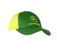 John Deere Men's Logo Contrast Mesh Back Core Baseball Cap