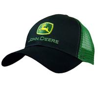 John Deere Men's Logo Contrast Mesh Back Core Baseball Cap