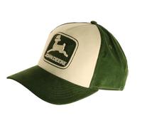 John Deere Men'sTrademark Chapeau de camionneur en point de chaîne, olive, taille unique, vert olive, Taille unique