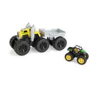 John Deere Monster Treads Roaring Rev Up Hauler Monster Treads Britains 47640