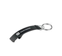 JOHN DEERE Porte-clés avec décapsuleur - Noir, avec logo, accessoire pratique pour les déplacements, Noir , taille unique