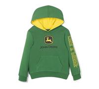 John Deere Sweat à capuche en polaire avec logo vert pour grand garçon